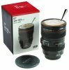 Camera Lens Mug- Black