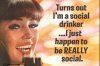Turns out I'm a social drinker