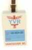 Étiquette à bagages- YVR
