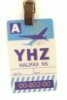 Étiquette à bagages- YHZ