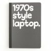 Journal- 1970s style laptop