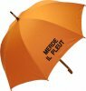 Merde Il Pleut Umbrella Orange