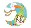 Mylar- New Baby Stork